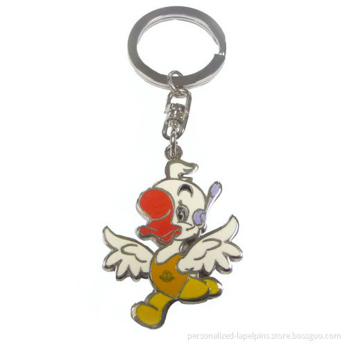 Enamel Colors Zinc Alloy Material Metal Keychains For Souvenir Gifts And Promotions